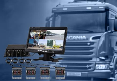 Видеонаблюдение для грузового транспорта