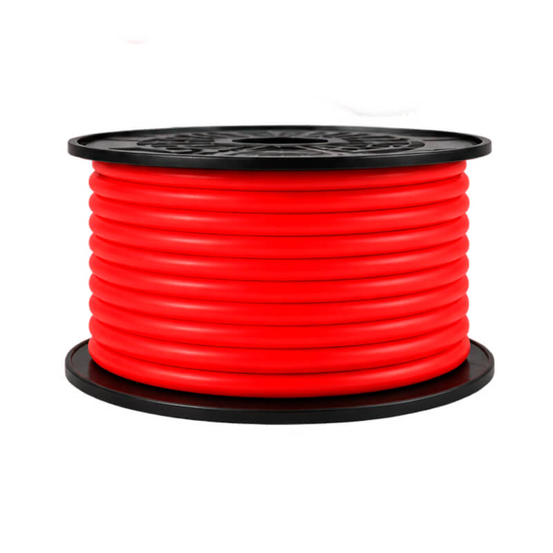 Силіконовий кабель 6 AWG 16 мм² червоний мідний гнучкий для АКБ та інвертора