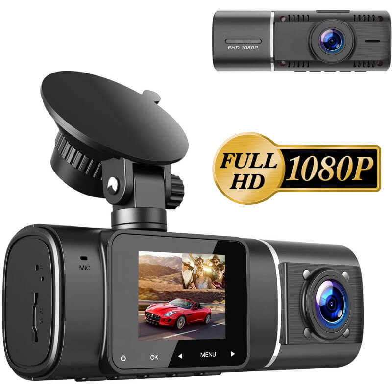 Відеореєстратор з двома камерами Carex FHD-710 Dual 1080P