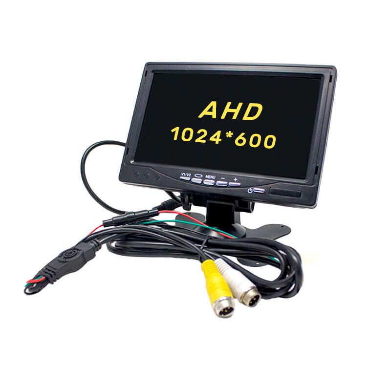 Монитор AHD для камеры заднего вида Carex RFM-075 AHD 2 камеры IPS матрица